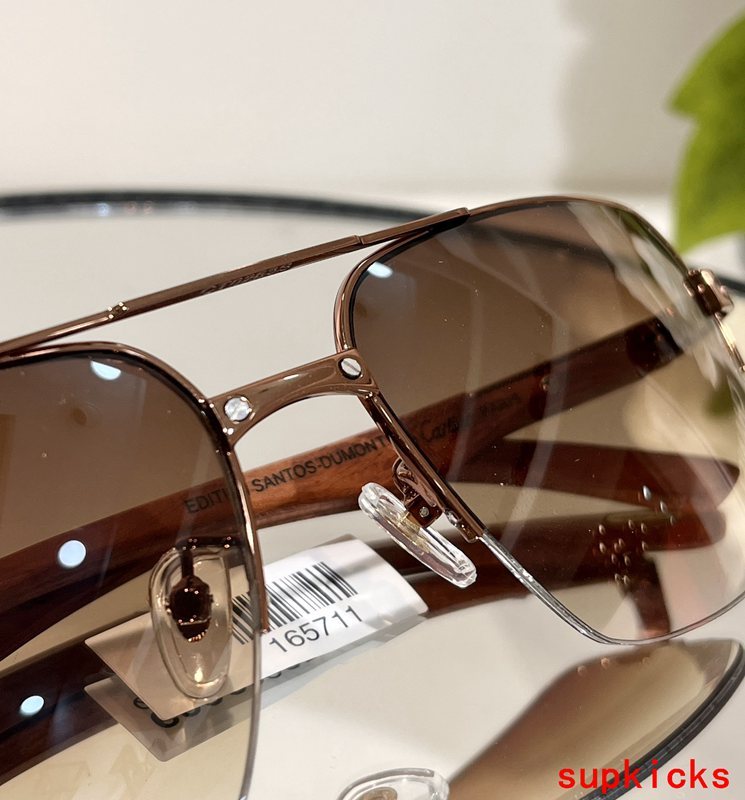 Front view of Cartier unisex sunglasses