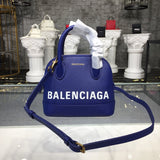 Classic Faux Leather Handbag - Statement Silhouette | Women's Luxury Handbag #884 - side angle view (image 2) of designer-inspired handbag