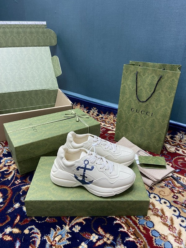 Gucci bold contrast luxury sneakers view 9 streetwear statement look