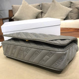 Statement Premium PU Leather Handbag - Modern Structured Build | Women's Statement Accessory #800 - styled full view (image 7) of designer-inspired handbag