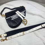 Top view of sleek premium women's handbag – women's luxury handbag