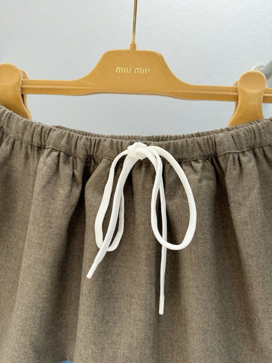 Skirts? Miu M Skirt Elegant Designer Casual Skirt