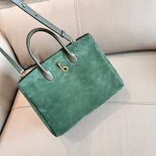 New Premium Leather Top Handle Satchel - Elegant Women's Designer Bag - NM5788