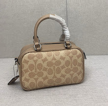 New Premium Leather Top Handle Satchel - Elegant Women's Designer Bag - NM6534