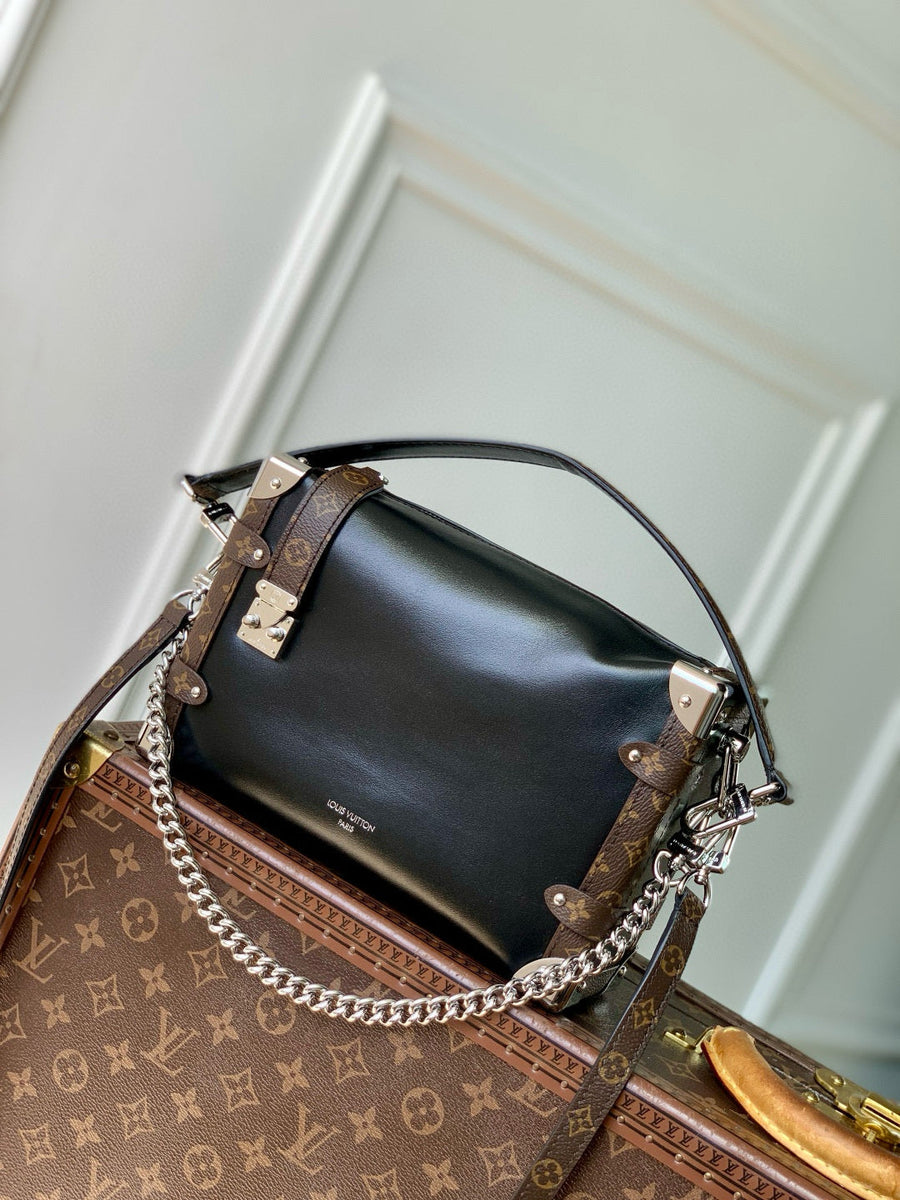 Louis Vuitton Bags Louis Vuitton Lou Side Trunk Vibe Mm Bag Luxury Designer Leather Handbag