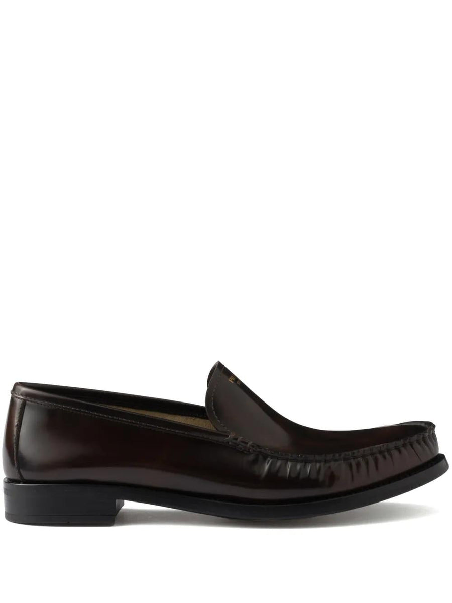 Prada moccasins luxury designer piece front view