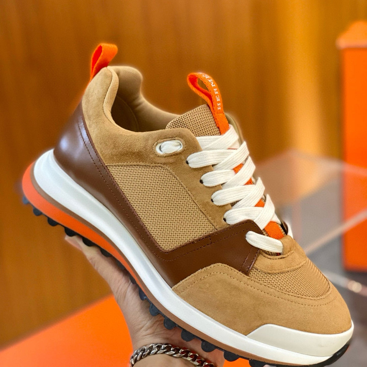 Shoes? Herm Leader Sneakers Premium Designer Casual Shoes