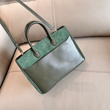 New Premium Leather Top Handle Satchel - Elegant Women's Designer Bag - NM5788