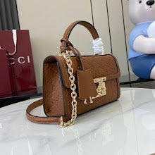 Luxury Monogram Top Handle Bag - Women's Elegant Designer Fashion - NM3840