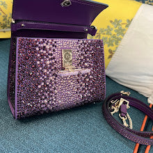 Luxury Monogram Shoulder Bag - Women's Elegant Designer Fashion - NM2771