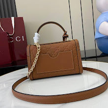 Luxury Monogram Top Handle Bag - Women's Elegant Designer Fashion - NM3840