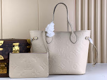 Premium Monogram Tote Bag - Elegant Luxury Women's Designer Handbag - NM4512