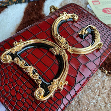 Designer Heritage Shoulder Bag - Premium Luxury Women's Handbag - NM7097