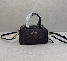 New Premium Leather Top Handle Satchel - Elegant Women's Designer Bag - NM6534