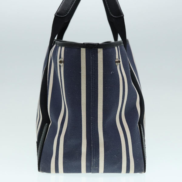 Balenciaga Navy Cabas Handbag | Luxury Canvas Tote Bag