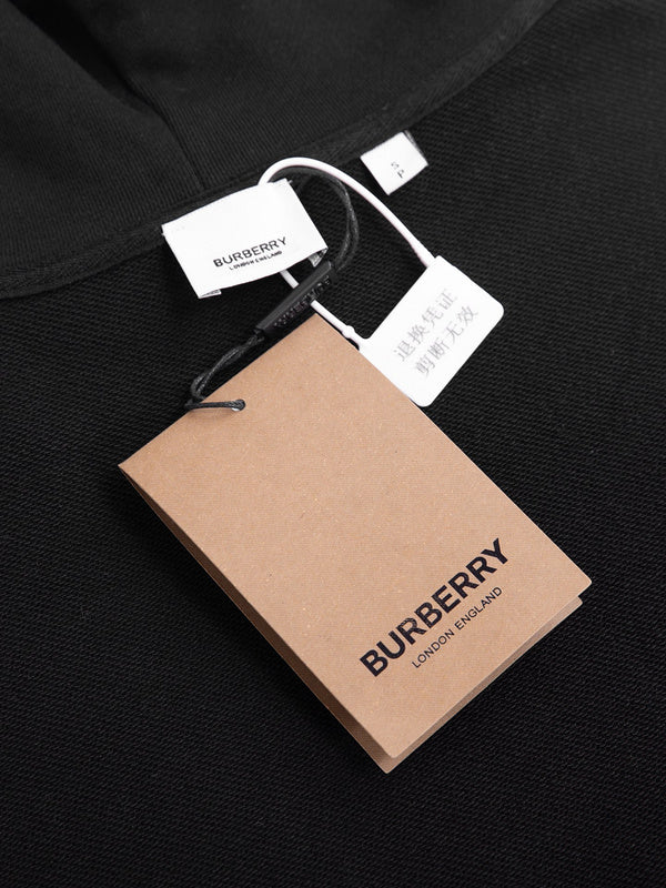 Close-up of Burberry designer clothing craftsmanship