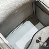 Close-up detail of tailored bag design