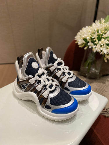 Louis Vuitton shoes Style 278 - front view, iconic logo design