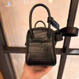  everyday structured bag detail view showing craftsmanship