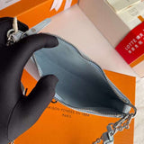 Side profile of classic premium women's handbag – women's luxury handbag