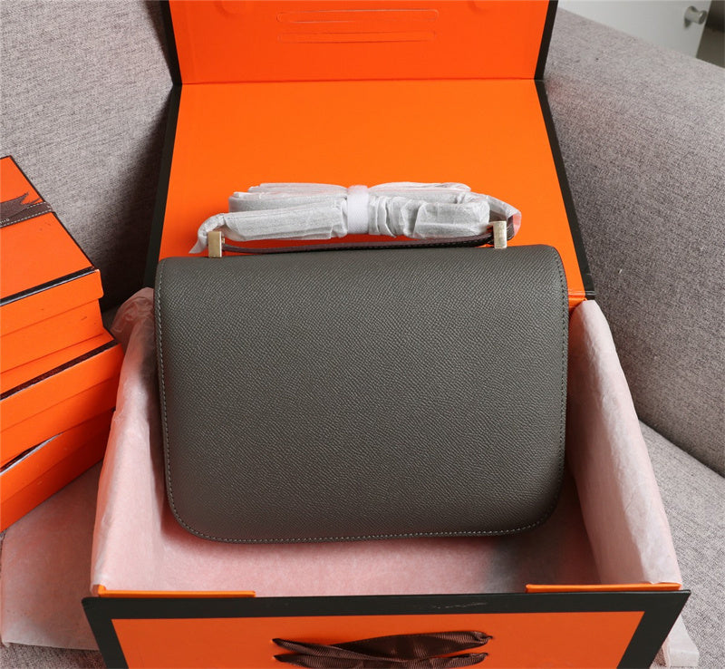 Polished bag shown from front angle