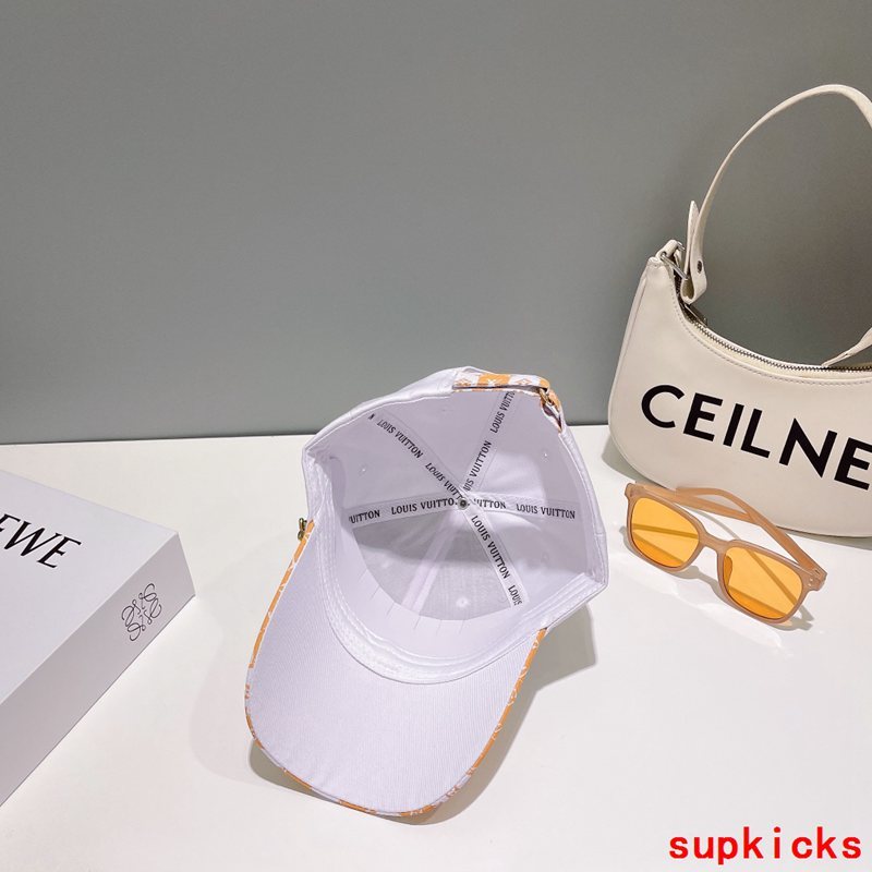 Angled view of Louis Vuitton unisex cap