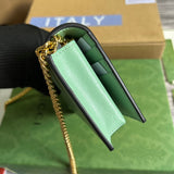 Front view of polished sleek women's handbag – women's designer-style accessory