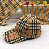 Front view of Burberry unisex cap