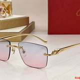Front view of Cartier unisex sunglasses