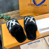 Louis Vuitton luxury shoes detail shot