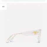 Lifestyle view of Louis Vuitton unisex sunglasses
