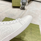 Gucci sneakers detailed view showing premium designer craftsmanship