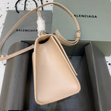 Contemporary Vegan Leather Handbag - Statement Silhouette | Women's Fashion Handbag #545 - back view (image 4) of designer-inspired handbag
