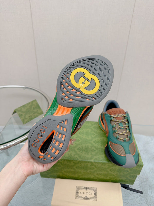 Gucci clean off-white luxury sneakers view 8 premium leather build