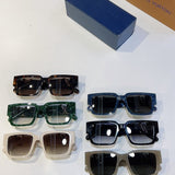 Lifestyle view of Louis Vuitton unisex sunglasses