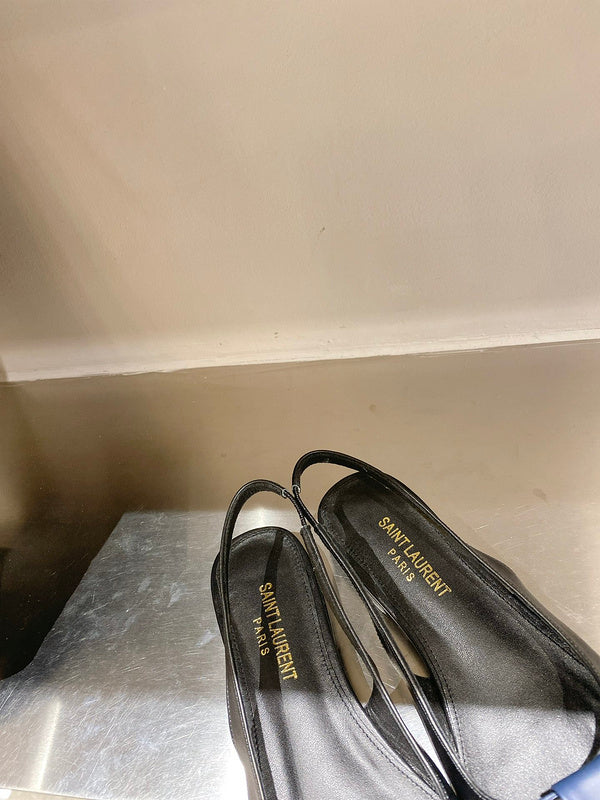 Saint Laurent shoes front view designer style