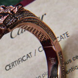 Front view of Cartier unisex jewelry piece