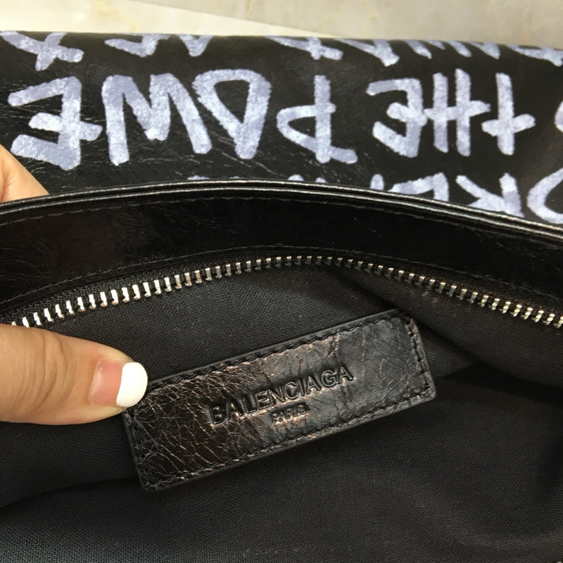 Sophisticated Faux Leather Handbag - Signature Hardware Accents | Women's Everyday Carry Handbag #1025 - side angle view (image 2) of designer-inspired handbag