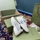 Gucci bold contrast luxury sneakers view 6 streetwear statement look