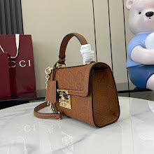 Luxury Monogram Top Handle Bag - Women's Elegant Designer Fashion - NM3840