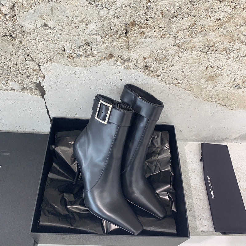 Saint Laurent designer shoes full view