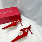 Back view of Roger Vivier luxury piece style No.046