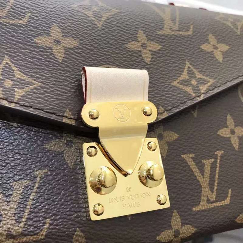 Back view of structured classic women's handbag – women's statement bag