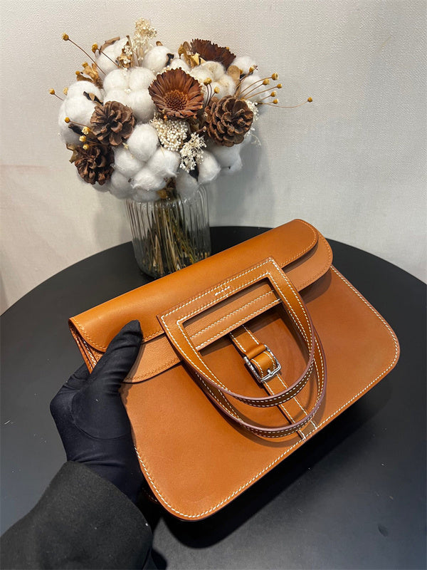 Close-up detail of sculpted bag design