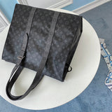 Handle and strap detail of chic everyday-luxe women's handbag – women's premium purse