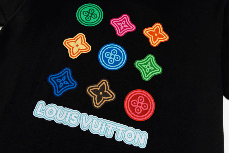 Back view of Louis Vuitton cotton t-shirt with contemporary cut