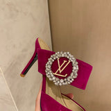 Louis Vuitton shoes Style 268 - side profile detail