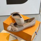 Louis Vuitton Red Slip-On Sneakers - Side Profile View