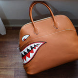 Interior view of sleek premium bag