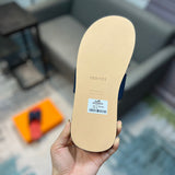 Hermès Black Classic Ballet Flats - Back View